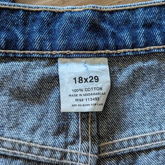 Full Blue Denim Blue Jeans, 18 - Picture 3 of 7